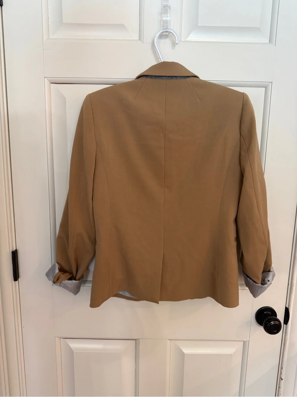 J.Crew schoolboy Camel Two Button Blazer Jacket Size Small 25585